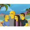Portrét ve stylu Simpsonových