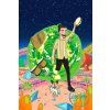 Portrét ve stylu Rick a Morty