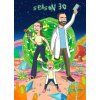 Portrét ve stylu Rick a Morty