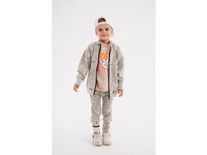 Chlapecké soft jeans kapsáče NUNU světle šedé