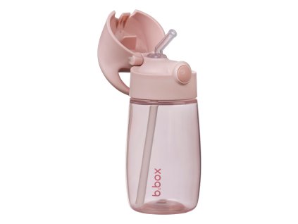 Láhev na pití s brčkem Junior 380 ml - blush crush
