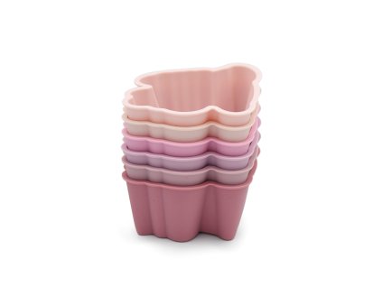 Melii silikonové formy na muffiny 6 ks - jednorožec