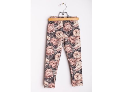 Lily Grey oteplené legíny pivoňky