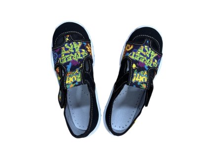 Peon chlapecké bačkory MI/018 GR - grafit