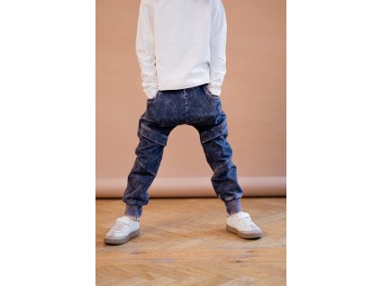 NUNU chlapecké slim tepláky