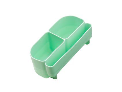 b.box silikonový bento organizér do středního boxu - zelený