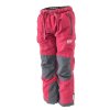 Pidilidi sportovní outdoorové kalhoty s podšívkou bordó