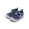 D.D. step modré barefoot sandály dino  G065-61146A
