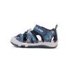 D.D. step modré barefoot sandály dino  G065-61146A