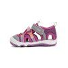 D.D. step fialové barefoot sandály G065-61599D