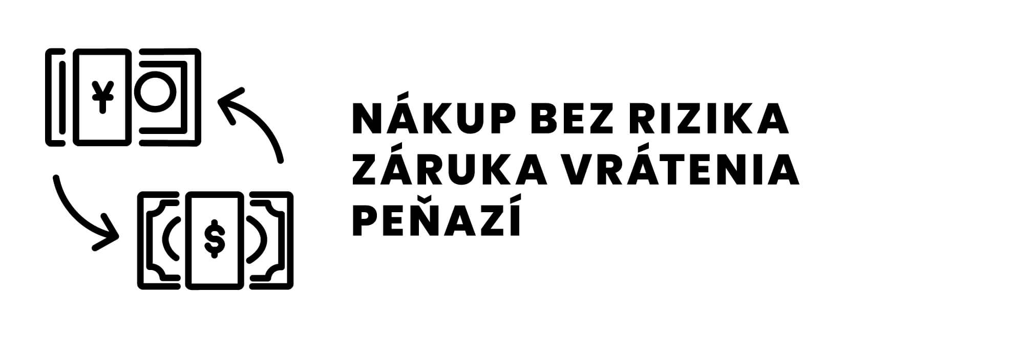 Nákup bez rizika, záruka vrátenia peňazí za nákup