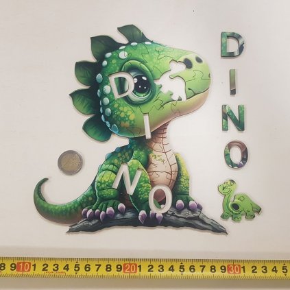 Drevene puzzle Dino Seria Abeceda Uvodna fotka