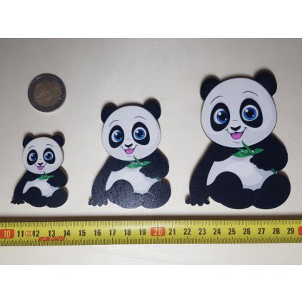 Drevena magnetka pre deti aj dospelych Panda CoolArts