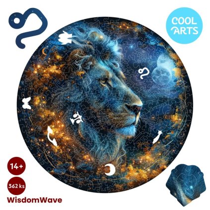 Lev Thalion WisdomWave 362 ks Drevene Puzzle pre dorast a dospelych CoolArts
