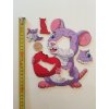 Drevene puzzle mys