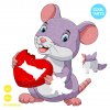 Myska SmileRise 18ks Drevene puzzle pre deti CoolArts