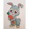 Drevene Puzzle Zajko s mrkvou
