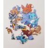 Drevene puzzle Zvieratka Seria pre zaciatocnikov Skladanie