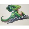 Drevene puzzle Dino Seria Abeceda Detail zlozene