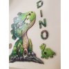 Drevene puzzle Dino Seria Abeceda Detail dieliky