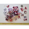 Panda Cervena Abeceda Drevene puzzle CoolArts diely a vrecko