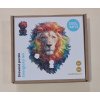 Energicky lev SoulPassion Drevene Puzzle pre deti a dospelych CoolArts krabica predok