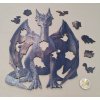 Drak Drakom SoulPassion Drevene Puzzle pre deti a dospelych CoolArts skladanie