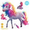 Osvieteny jednorozec HappyGrowth 42ks Drevene puzzle CoolArts