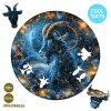 Mesacny kozorozec Znamenie zverokruhu MindMaze 100ks Drevene Puzzle pre deti a dospelych CoolArts