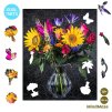 Farebny kytica MindMaze 104ks Drevene Puzzle pre deti a dospelych CoolArts