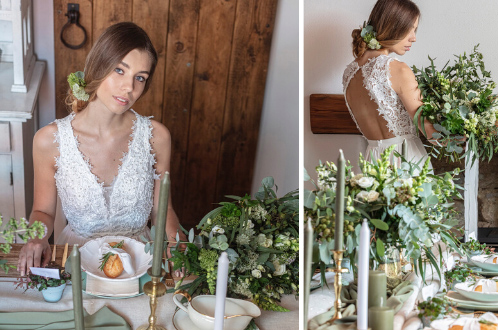 Jednoduché svatební šaty