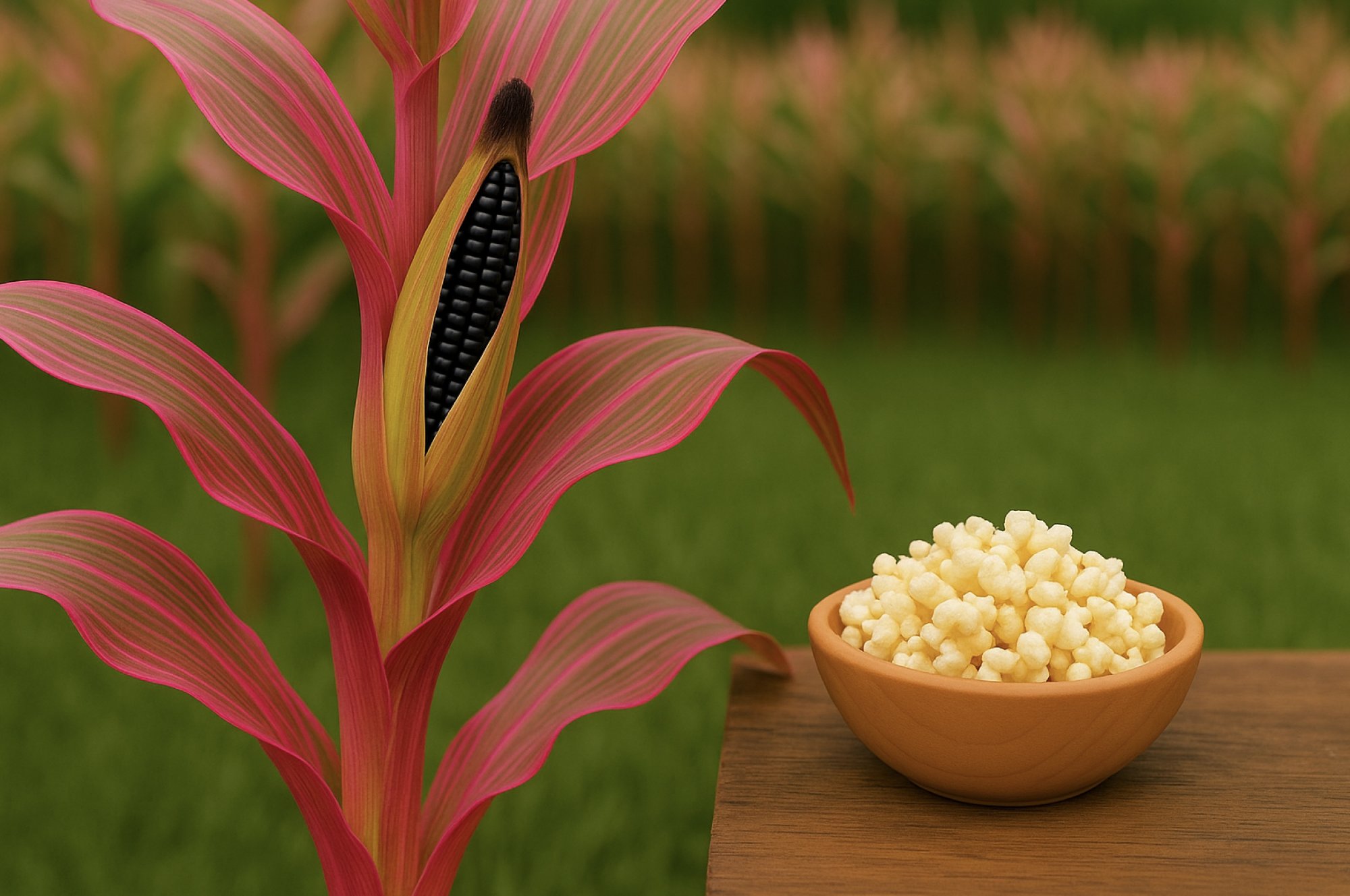 Japonská pukancová kukurica – raritná odroda s históriou