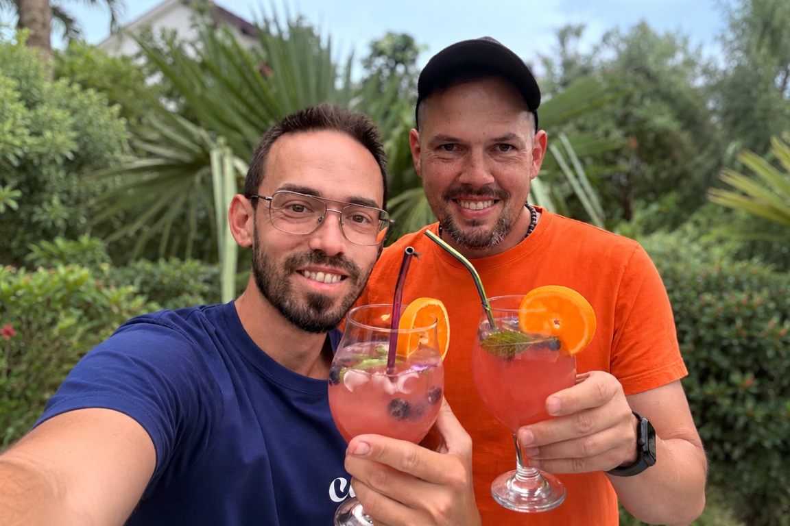 Domáci aperol z červených ríbezlí