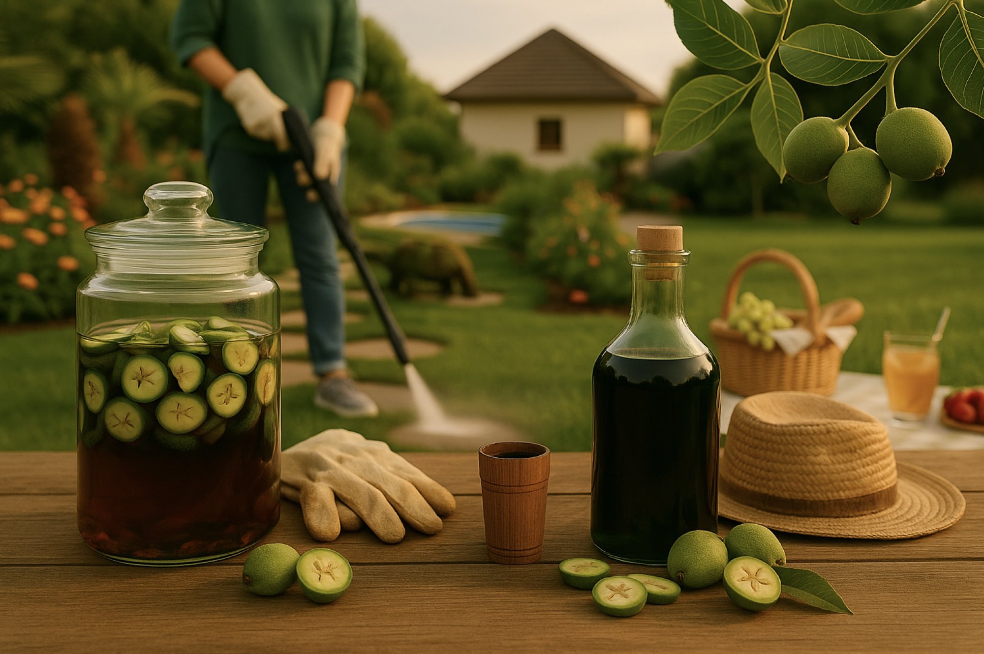 Zelené orechy – liečivý poklad leta, ktorý si môžeš naložiť aj ty