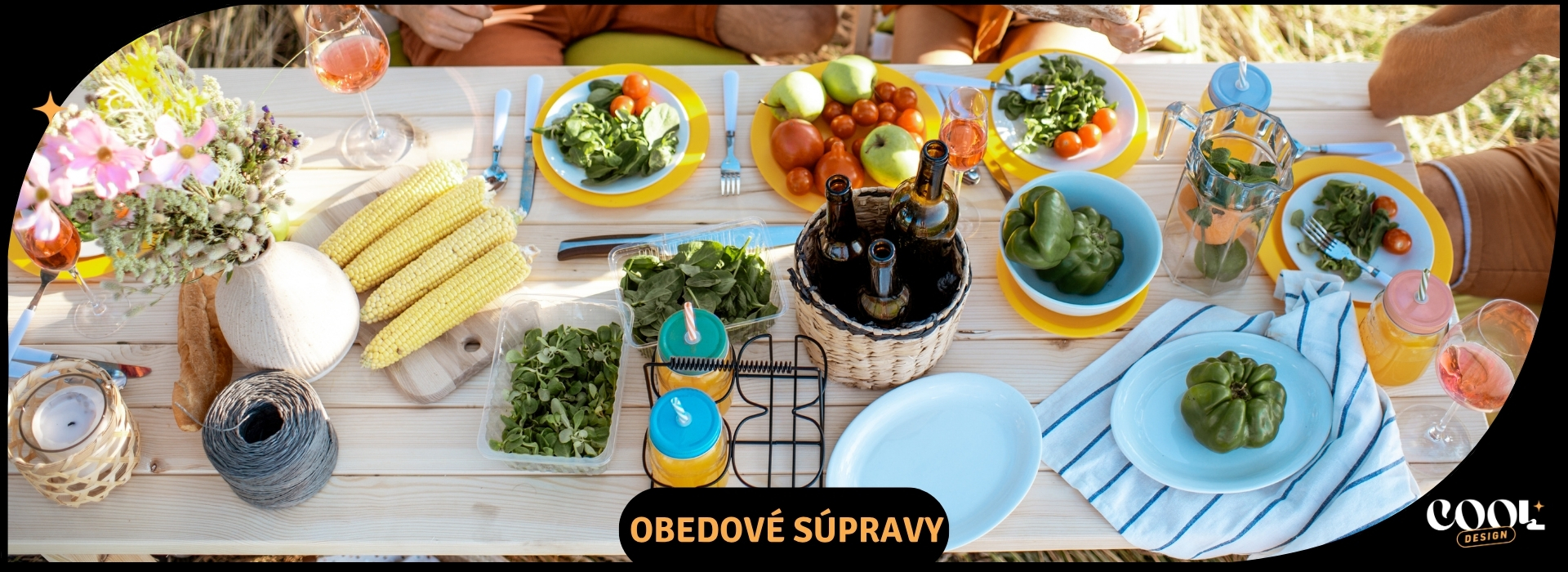 Obedové súpravy - štýlové prestieranie pre dokonalé stolovanie
