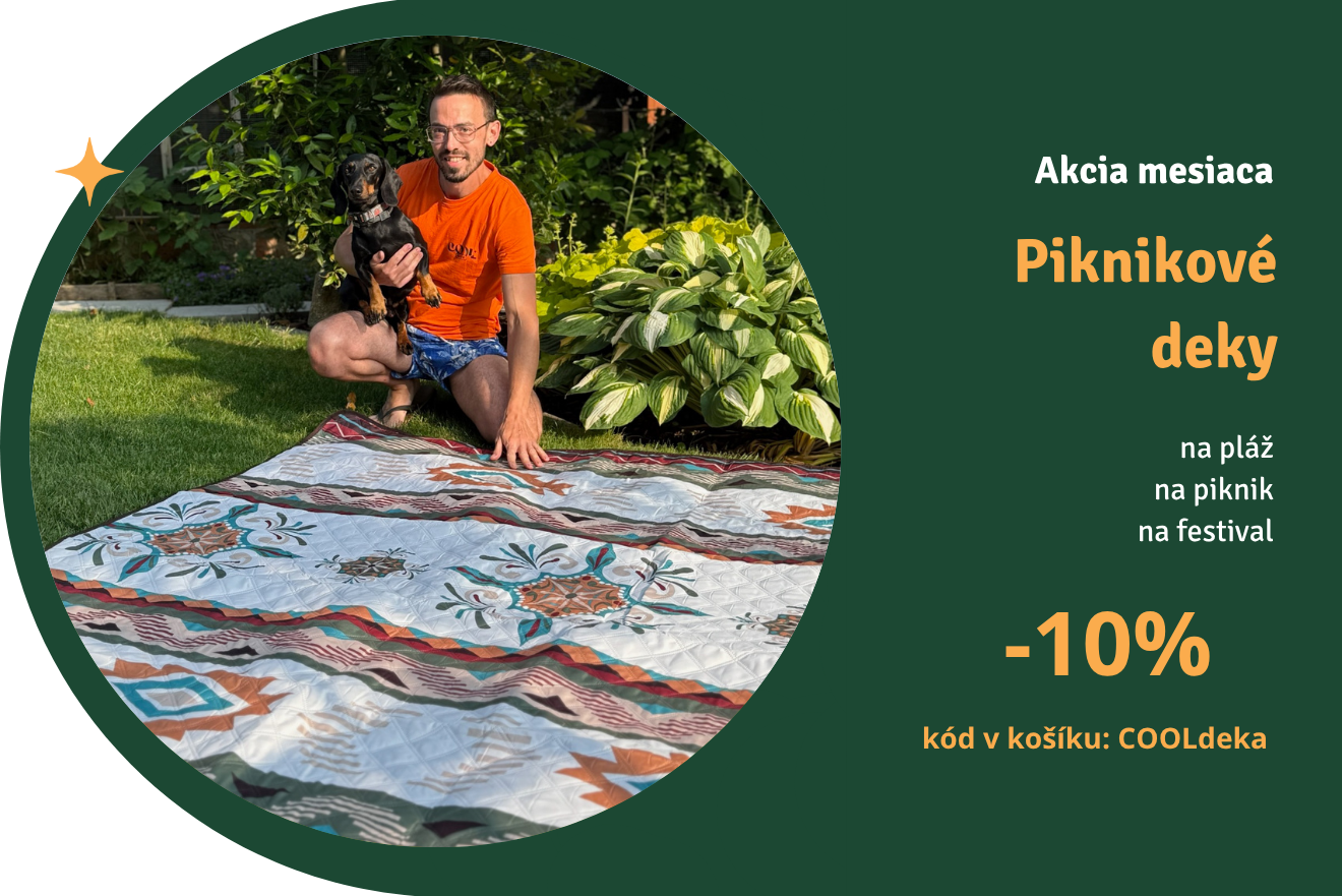 Piknikové deky - na pláž, na festival, do záhrady