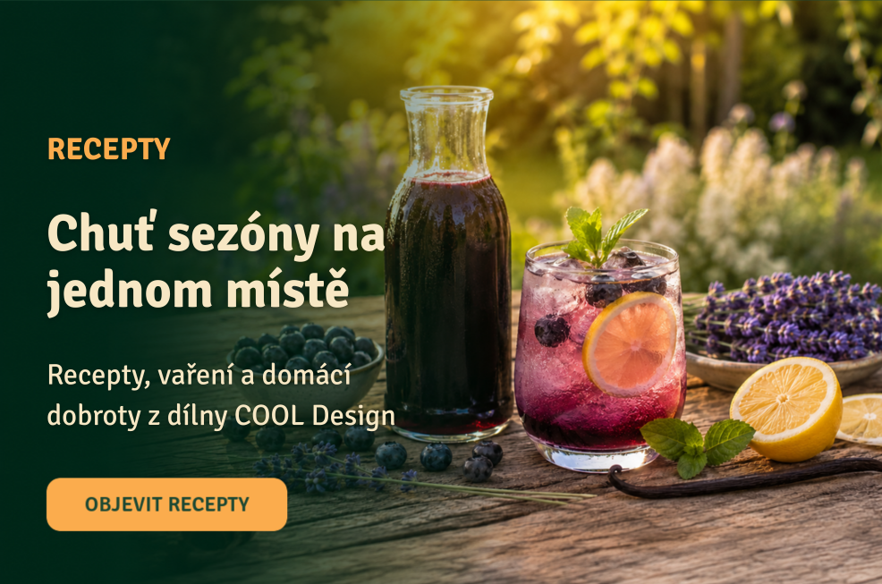 Recepty, vaření a domácí dobroty COOL Design