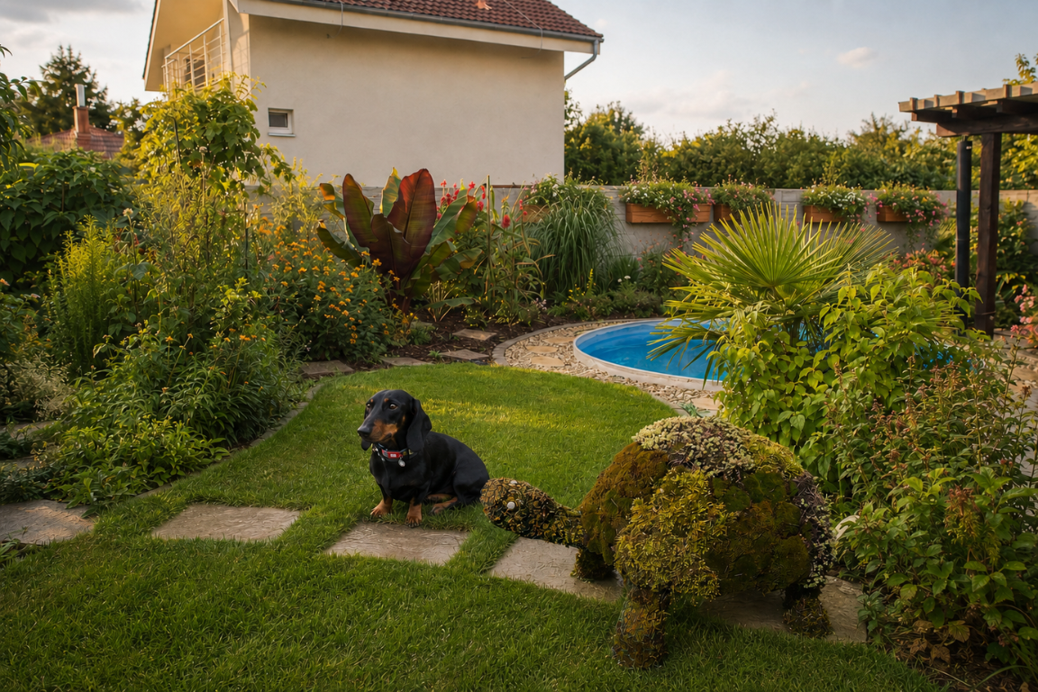 Malá záhrada Michaelis GARDEN s Harveyom a Edgarom