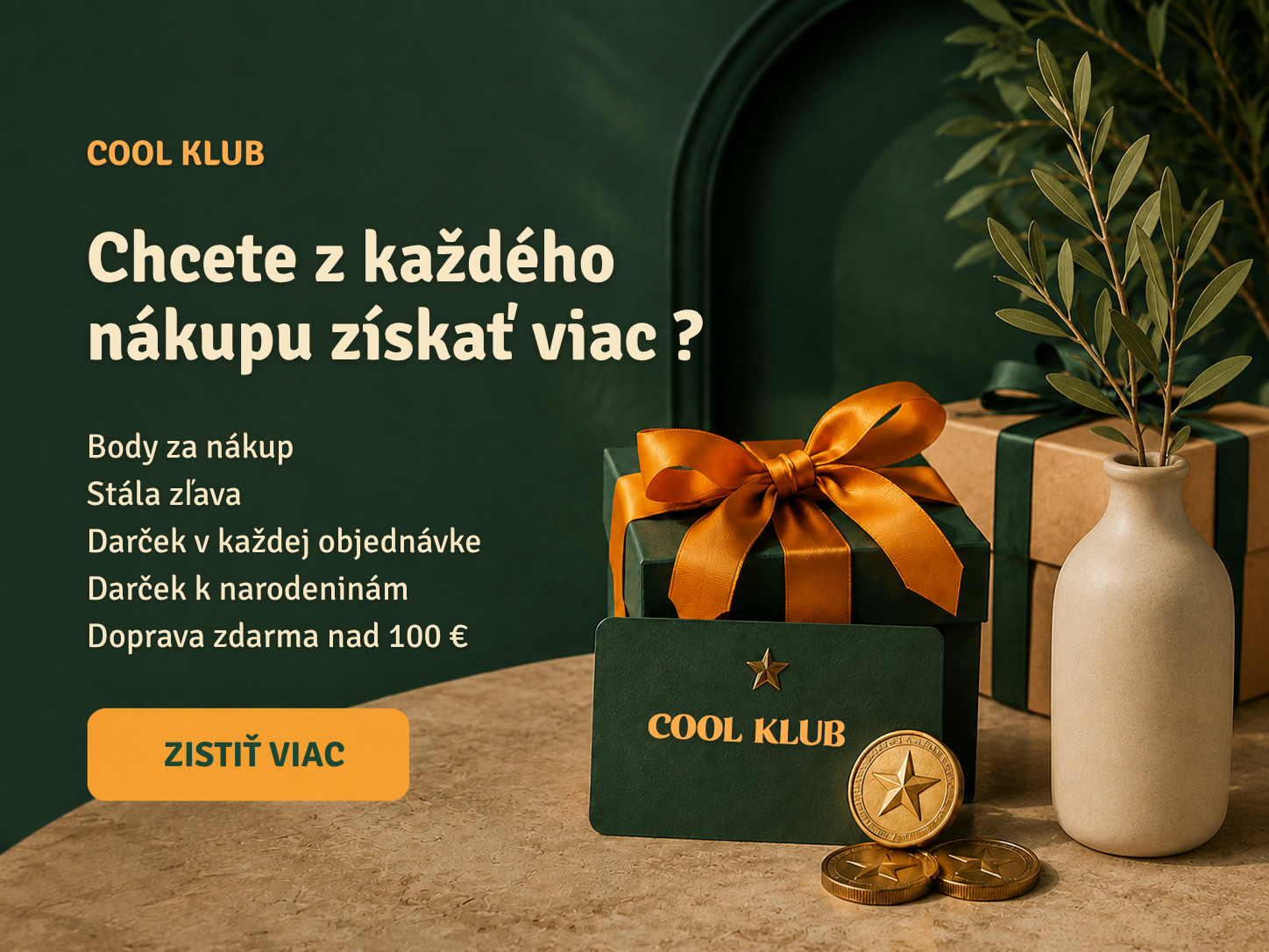 COOL klub – vernostný program COOL Design