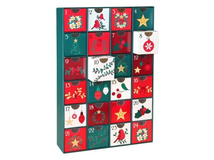 Adventný kalendár na doplnenie