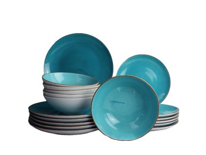 spickova-porcelanova-jedalenska-suprava-pre-6-osob-tyrkysova-rucne-zdobena-cooldesign