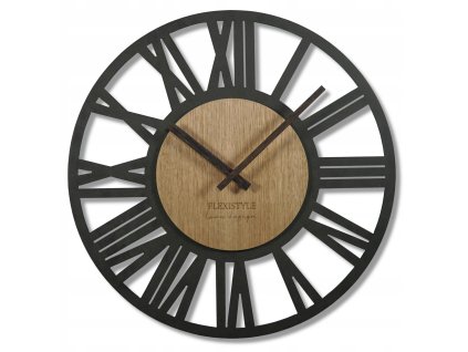 Drevené nástenné hodiny Flexistyle Adulto 50cm