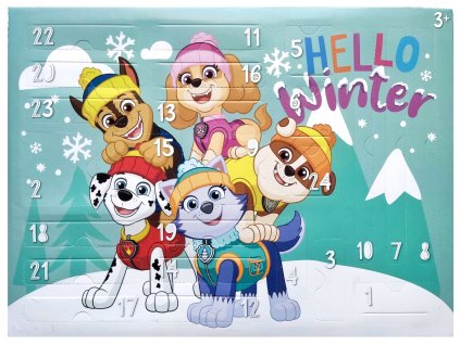 Adventný kalendár pre deti Labková patrola – predok