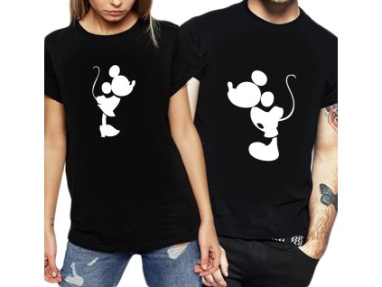 Párové tričká Mickey a Minnie – láska ako z rozprávky
