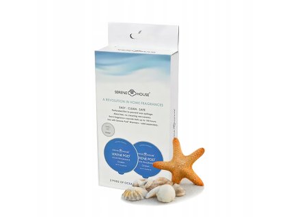 Vonné vosky Ocean Breeze – kapsuly s morským vánkom, citrusom, rozmarínom a pižmom, 2 × 25 g