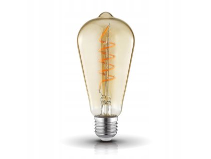 Ozdobná LED žiarovka E27 4W 2700K