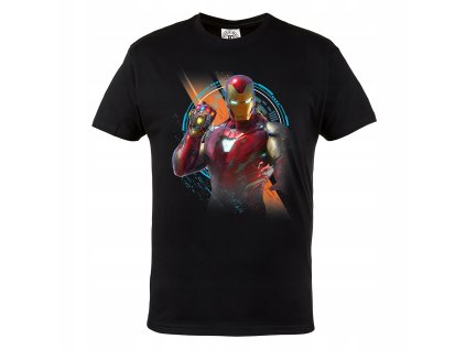 Tričko s motívom Iron Mana – Marvel hrdina vo futuristickom štýle