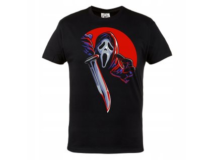 Tričko s motívom Ghostface – kultová postava zo série Vreskot