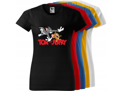 Dámske bavlnené tričko Tom & Jerry