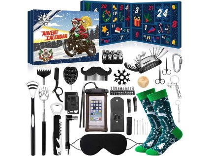 Kompletný obsah adventného kalendára pre mužov – 24 nástrojov, gadgetov a doplnkov pre majstrov a milovníkov techniky